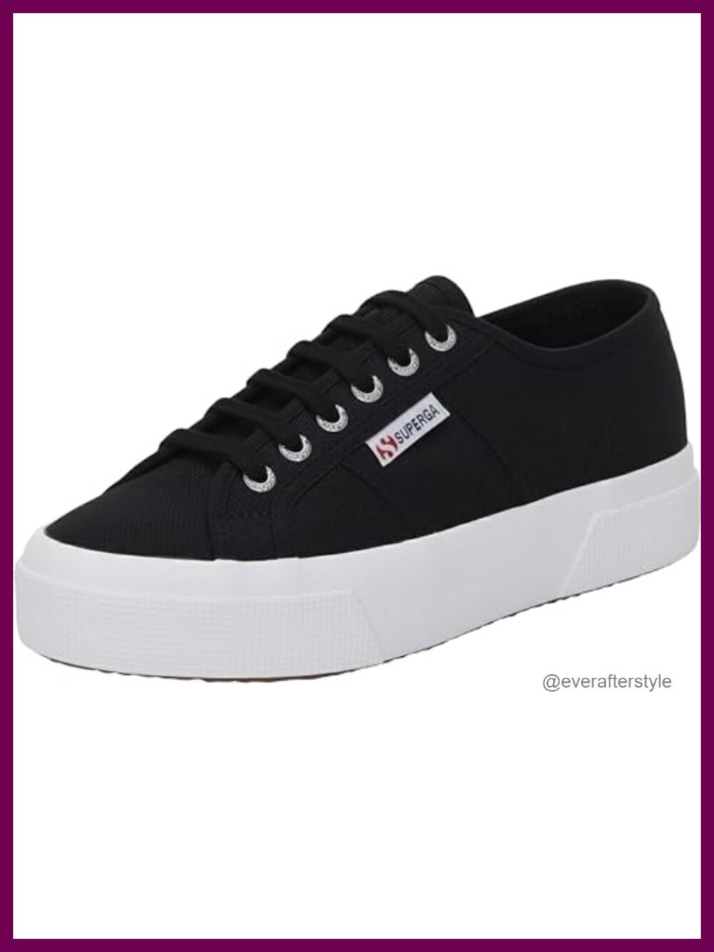 Platform Sneakers Breathable Cotton Canvas Non Slip Rubber Sole Lace Up Casual